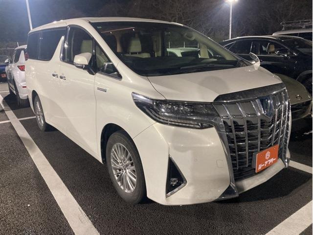 アルファード ハイブリッド 2.5 G E-Four 4WD 禁煙車 サンルーフ 後席モニター