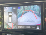 【アラウンドビューモニター】専用のカメラにより、上から見下ろしたような視点で360度クルマの周囲を確認することができます☆死角部分も確認しやすく、狭い場所での切り返しや駐車もスムーズに行えます。