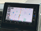 ナビが付いておりますのでお出かけの際はこのナビにお任せです♪