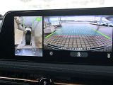 アラウンドビューモニターの映像が大画面ナビにも表示出来ますのでバックも縦列駐車にも便利です。