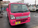 キャリイ KX 4WD 4WD フロアAT ピンク全塗装 働く女子