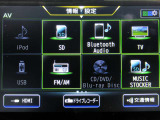 音響ソースです♪♪ DVD・Blu-ray再生可能♪♪Bluetoothオーディオが装着されているのでスマホの曲再生も可能♪♪(スマホの機種やナビバージョンによって接続できない場合もございますのでご了承下さい)