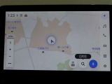 純正ナビを装備。タッチパネル式で使いやすく、お出かけもラクラクです。