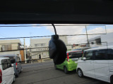 リアへもドライブレコーダーを装備しております。