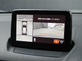 360&deg;ビューモニターを搭載しています。コーナーセンサーと合せてお使いいただくことで、安全、安心にお車の取り回しを行っていただけます。