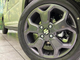 【純正15インチアルミホイール】外観にマッチした純正アルミホイールを装着しております。各種社外アルミホイールや、スタッドレスタイヤも取扱いしております。是非ご相談ください♪