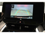 バックガイドモニターで後方の確認が出来て安心です。