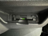 ETC車載器付きです。高速道路の料金所もスムーズに通過できます。