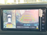 ★【全周囲カメラ】上から見下ろしたような視点で車の周囲を確認することができます☆縦列駐車や幅寄せ等でも活躍すること間違いなし!!