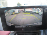 バックカメラのお写真です。駐車が苦手な方でも楽に駐車が行えますね♪