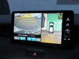 マルチビューカメラ付きバックカメラになります。車庫入れもスムーズです。