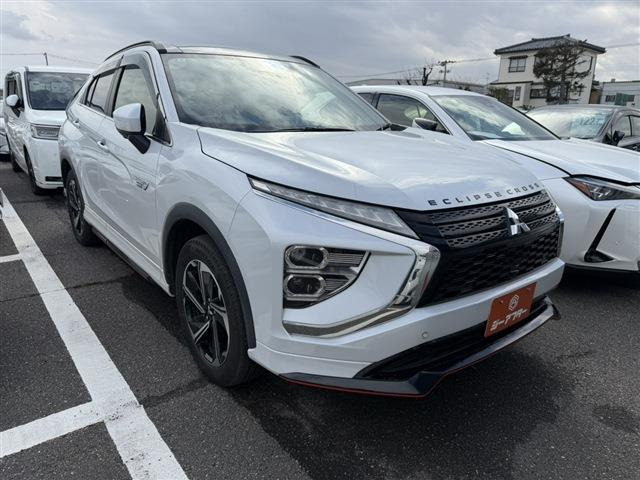 エクリプスクロス PHEV 2.4 P 4WD 禁煙車 サンルーフ ルーフレール