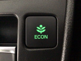 ★ECONスイッチ★ エコドライブを加速しよう!スイッチをONにすると、運転の仕方によるロスを抑え込み燃費をよくするようクルマが頑張ります(*^ー^*)燃費向上にチャレンジ♪