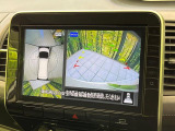 【アラウンドビューモニター】専用のカメラにより、上から見下ろしたような視点で360度クルマの周囲を確認することができます☆死角部分も確認しやすく、狭い場所での切り返しや駐車もスムーズに行えます。