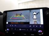 車両周辺の安全確認をするパノラミックビューモニター