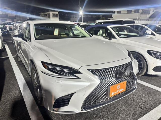 LS 500 Iパッケージ 禁煙車 ベージュレザー