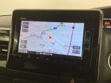 アップルカープレイ対応ギャザズナビ搭載です。知らない道も安心ですね!