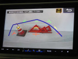 バックガイドモニターを装備しています、車庫入れもラクラクです。