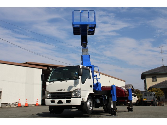 エルフ 高所作業車 建機仕様 アイチTZ10A(9.9m)