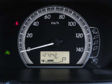 大きくて視認性の良いアナログメーターです。 走行距離 127242Km