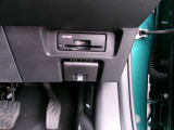 ETC車載器が付いています。高速道路の料金所をノンストップで通過!