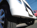 右前フロントスポイラー付近