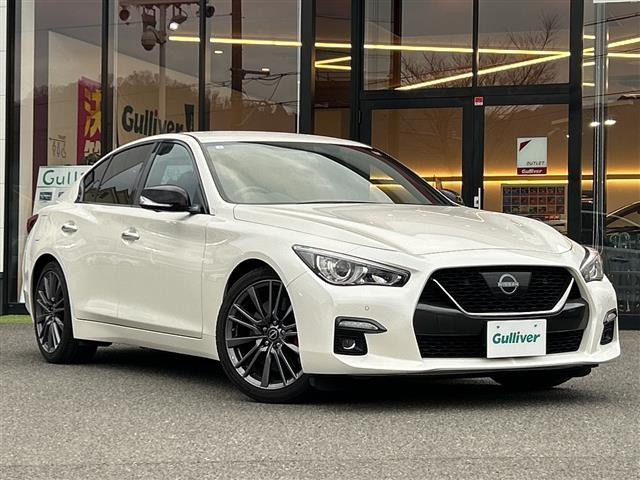 スカイライン3.0 400R本革シート 修復歴無し