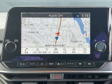 日産純正のナビになります。