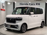 全国納車可 第三者機関証明書付 H SENSING 新車保証 試乗車 ワンオ-ナ- ナビLXU-242NBi TV CD録音BTオ-ディオ DVD ETC装備のN-BOXカスタム ベースグレード入庫!