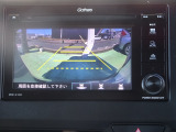 バックモニター搭載で車庫入れ安心!バック中の死角部分がモニターに映し出されるので安全性アップ!!