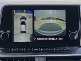 車の上から見下ろしたような360度見えるアラウンドビューモニター搭載してます!狭い駐車場や暗い場所でも安心して駐車出来ます!