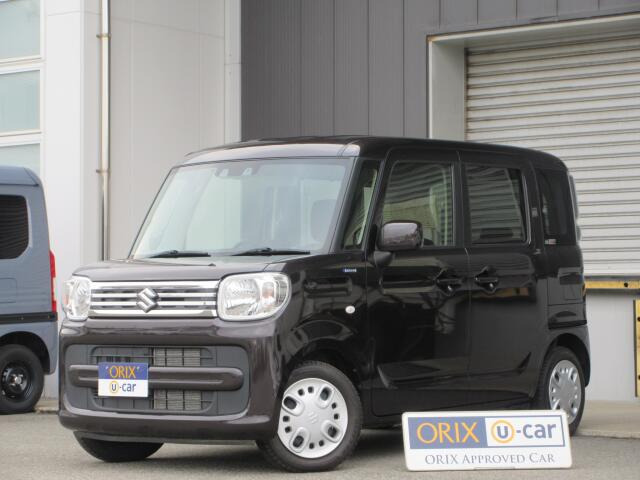 スペーシア ハイブリッド(HYBRID)  X 4WD 衝突被害軽減システム ナビ バックカメラ