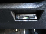 ETC車載器付きです。高速道路の料金所もスムーズに通過できます。