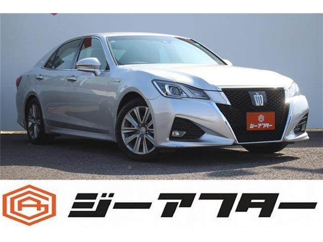 クラウンアスリート ハイブリッド 2.5 S 後期型 禁煙車 純正8型ナビ フルセグTV