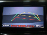 バックモニターで、後方を確認しながら安心して駐車することができます。運転初心者も熟練者も必須の機能ですよ!