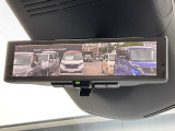 インテリジェントスマートルームミラー 後席の乗車時やお荷物などで後方確認ができない場合は後方確認専用カメラでくっきり!安心ですね!