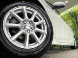 【15インチアルミホイール】外観にマッチしたアルミホイールを装着しております。各種アルミホイールや、スタッドレスタイヤも取扱いしております。是非ご相談ください♪
