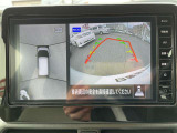 アラウンドビューモニターは上から自車位置が見れるので車庫入れにはもってこい!