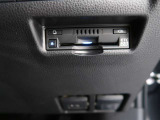 ETC車載器付きです。高速道路の料金所もスムーズに通過できます。