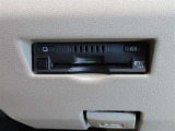 ETC車載器付きです。高速道路の料金所もスムーズに通過できます。