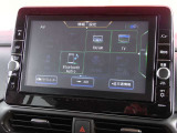 ナビゲーション+AV 2画面表示(デュアルウィンドウ)、TV、FM/AM、Bluetooth Audio、SDカード、DVD再生、 CD録音/再生、ハンズフリーフォン、スマホ、Nissan Connectサービス対応の高性能9インチ大型ナビです。