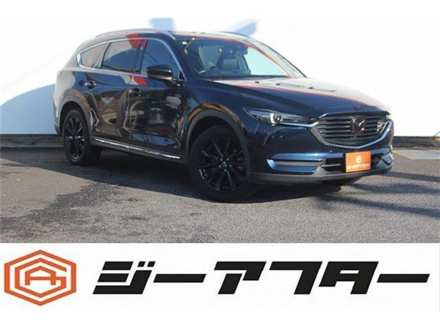 CX-8 2.5 25S ブラックトーンエディション ワンオーナー 純正ナビ 360&deg;カメラ
