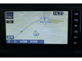 【メモリーナビ】操作はタッチパネルで簡単です。遠出や初めての場所もこれで安心ですね!