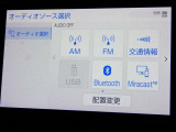 ディスプレイオーディオを装備。スマホとクルマをつなぐことで、これまでのナビに加えて、いろいろなサービスが楽しめます。