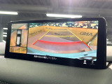 【360&deg;ビューモニター】専用のカメラにより、上から見下ろしたような視点で360度クルマの周囲を確認することができます☆死角部分も確認しやすく、狭い場所での切り返しや駐車もスムーズに行えます。