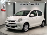 全国納車可 第三者機関証明書付 保証付 純正ナビ TV ETC HID 横滑り防止 スマ-トキ- スペアキ- 盗難防止装置 整備記録簿 AAC装備のトヨタのパッソ 1.0XLパッケージ・キリリ入庫!