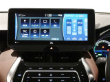 ディスプレイオーディオが装着されております、Bluetooth/フルセグ/ナビ機能があります。