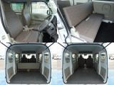 運転席、後部座席も大きな擦れもなく状態良好です。
