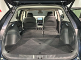 リアシートを倒すと、ラゲッジスペースを広くお使いいただけます!