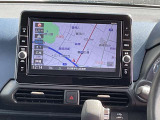 カーナビは、Bluetooth対応のメモリーナビが装着されています。